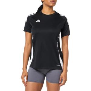 imageadidas Womens Tiro 24 JerseyBlackWhite