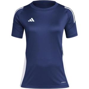 imageadidas Womens Tiro 24 JerseyTeam Navy BlueWhite