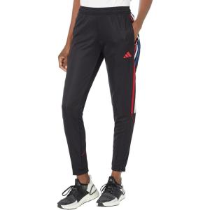 imageadidas Womens Tiro PantsBlackTeam Power Red