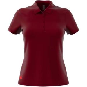 imageadidas Womens Ultimate365 Solid Polo ShirtAurora Ruby
