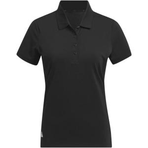 imageadidas Womens Ultimate365 Solid Polo ShirtBlack