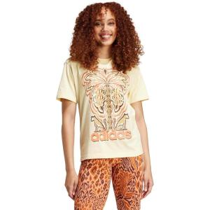 imageadidas Womens X Farm Rio Graphic TShirtEasy Yellow