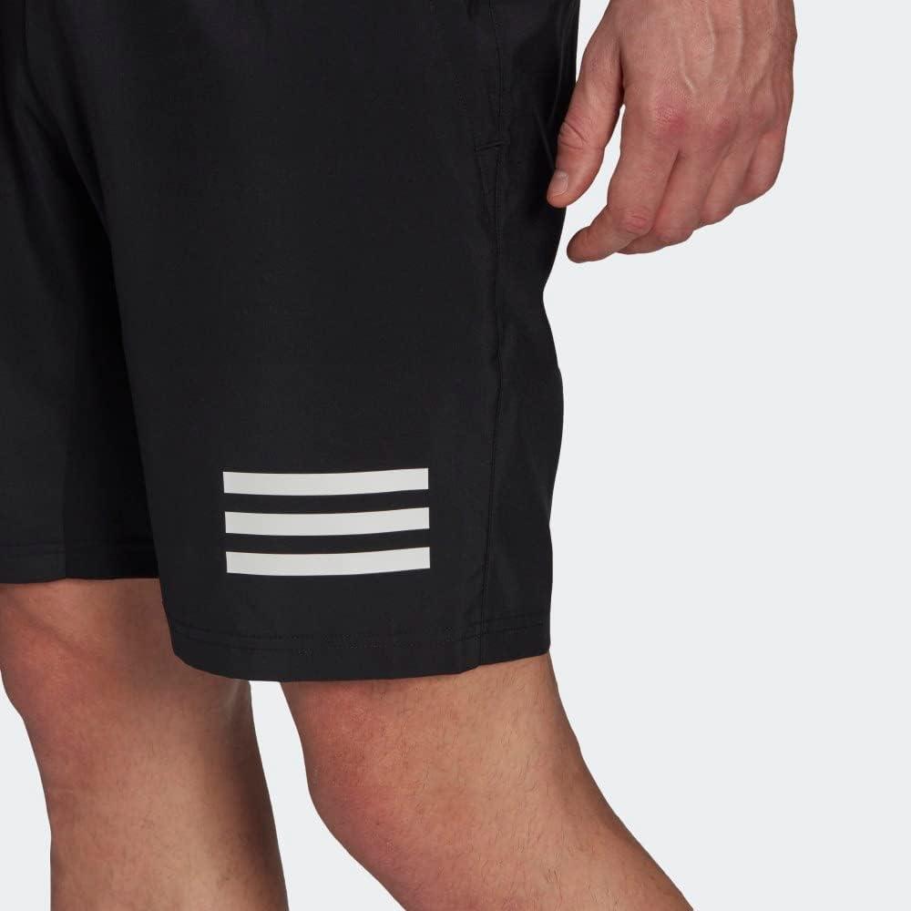 imageadidas Mens Club Tennis 3Stripes ShortsBlackWhite