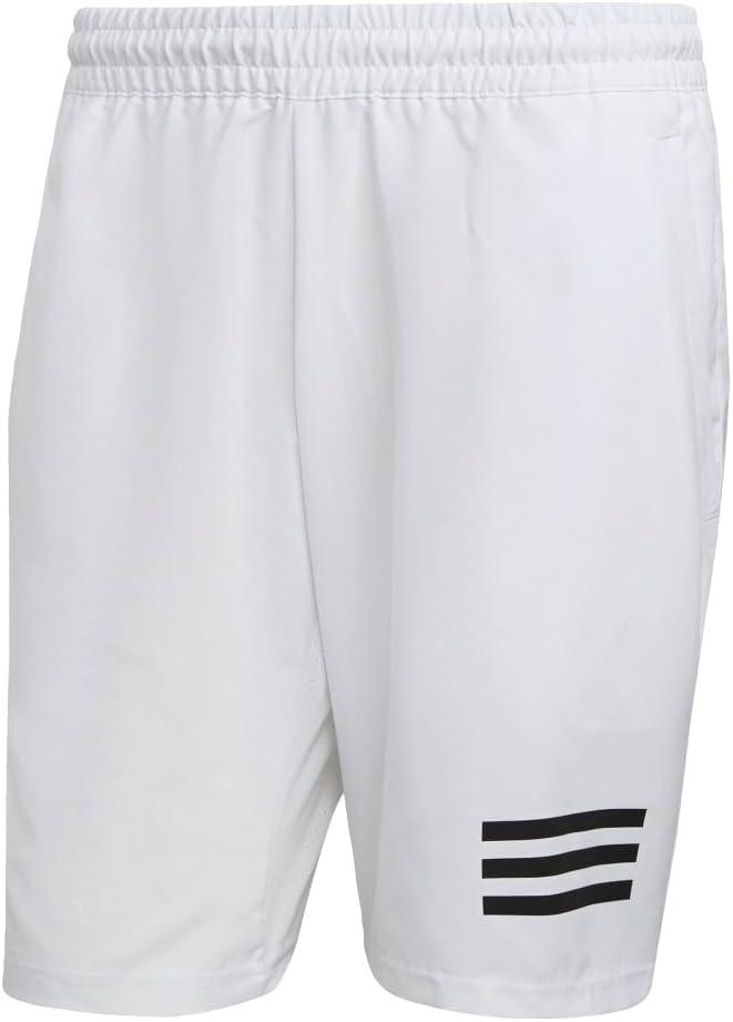 imageadidas Mens Club Tennis 3Stripes ShortsWhiteBlack