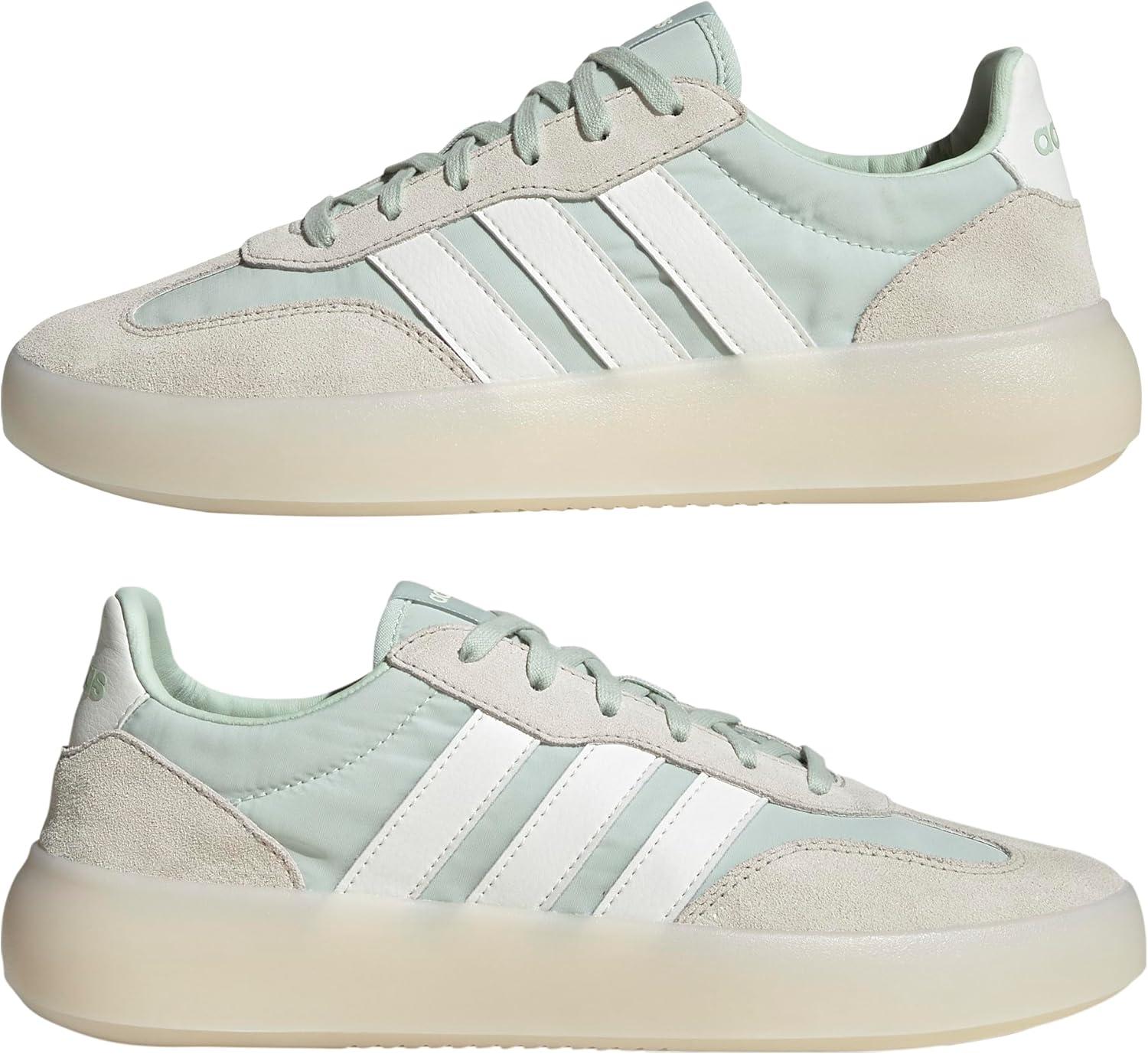 imageadidas Womens Barreda Decode SneakerAluminaOff WhiteLinen Green