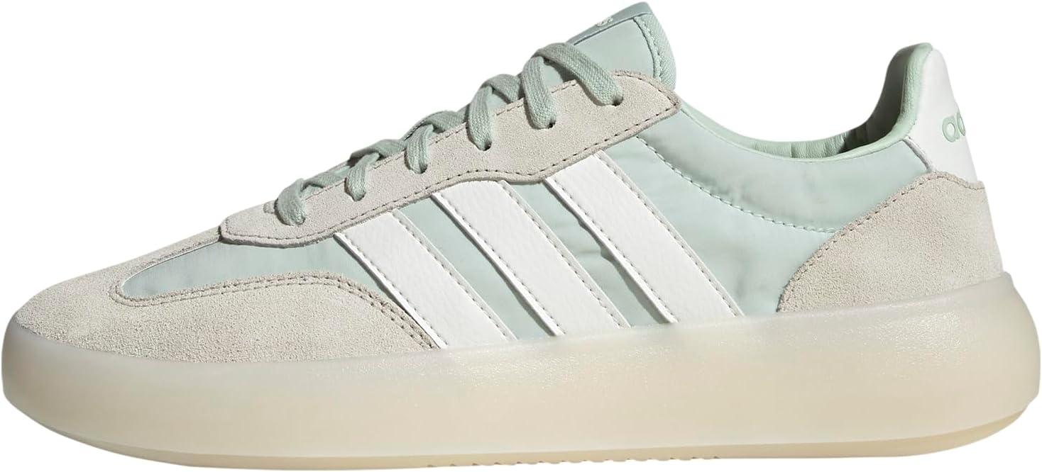 imageadidas Womens Barreda Decode SneakerAluminaOff WhiteLinen Green