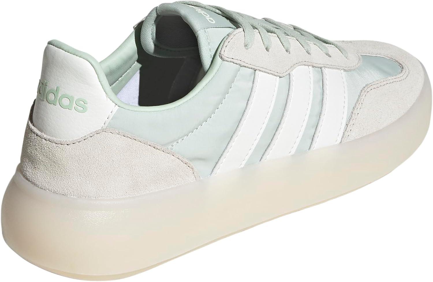 imageadidas Womens Barreda Decode SneakerAluminaOff WhiteLinen Green