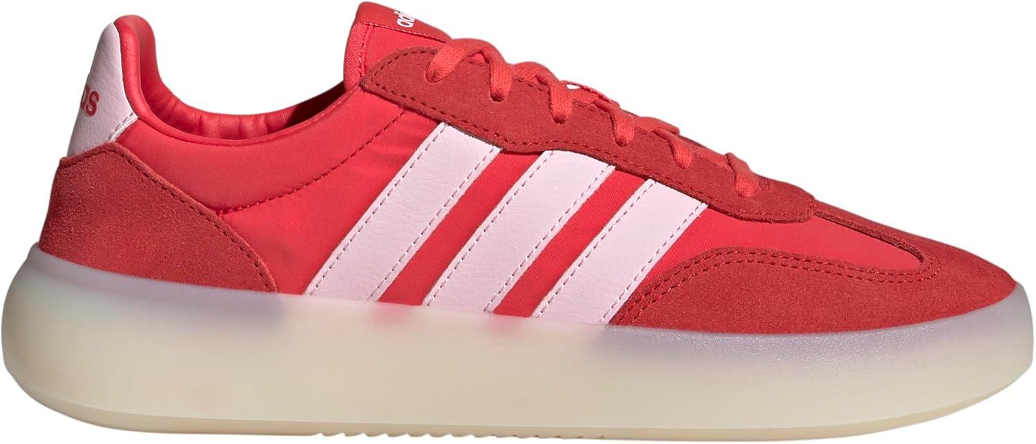 imageadidas Womens Barreda Decode SneakerPure RubySemi Lucid RedClear Pink
