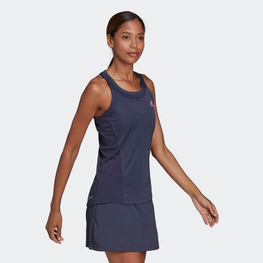imageadidas Womens Club Tennis TankShadow NavyWonder Mauve