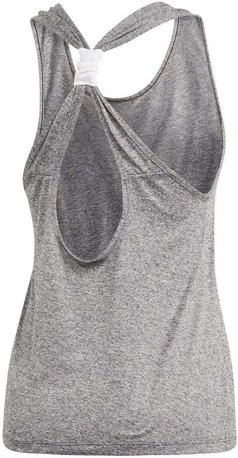 imageadidas Womens Club Tie Tennis TankDark Grey Heather