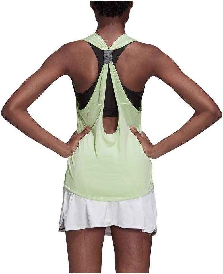 imageadidas Womens Club Tie Tennis TankGlow Green