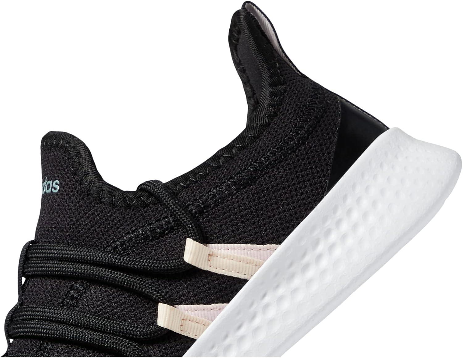 imageadidas Womens Puremotion Adapt 20 SneakersBlackBliss OrangeClear Pink