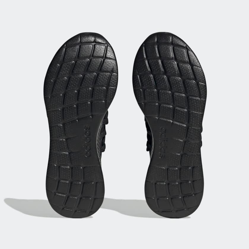 imageadidas Womens Puremotion Adapt 20 SneakersBlackMatte SilverBlack