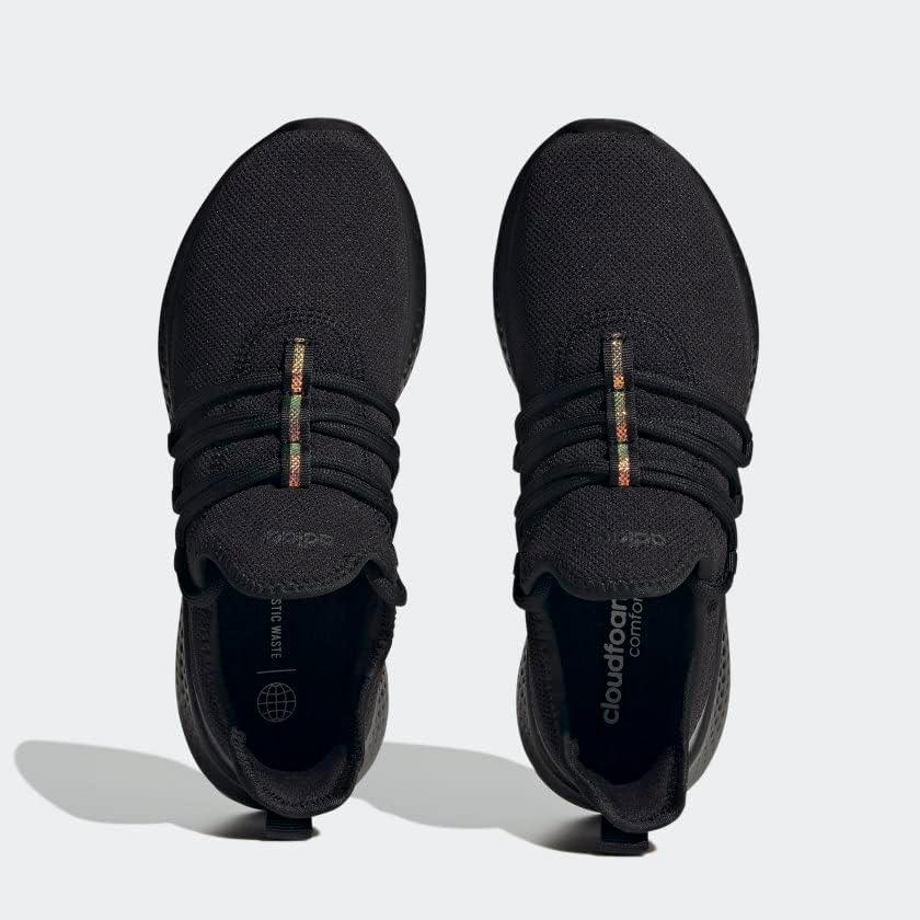 imageadidas Womens Puremotion Adapt 20 SneakersBlackMatte SilverBlack