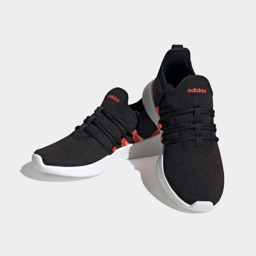 imageadidas Womens Puremotion Adapt 20 SneakersBlackWhitePreloved Red