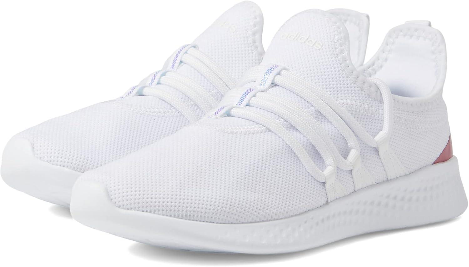 imageadidas Womens Puremotion Adapt 20 SneakersWhitePink StrataBlack