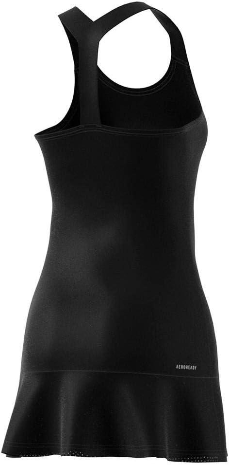 imageadidas Womens Tennis Dress AeroreadyBlackWhite