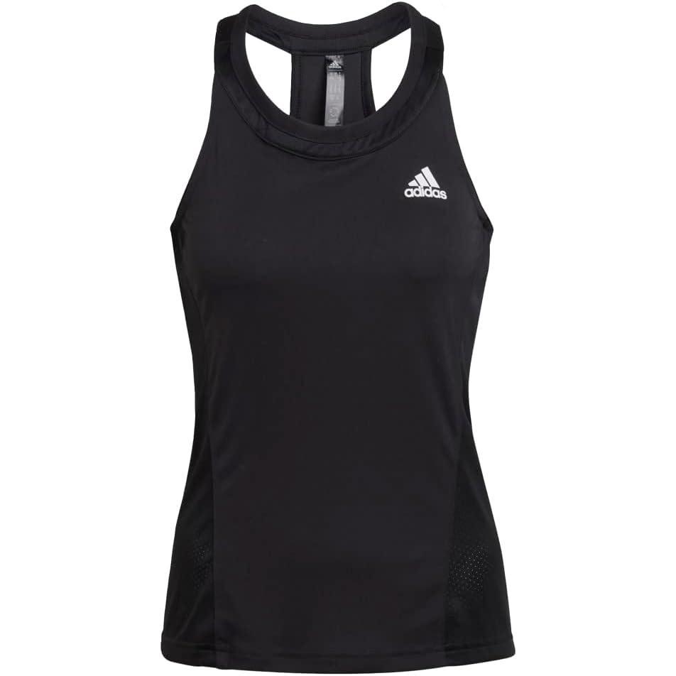 imageadidas Womens Club Tennis TankBlackWhite