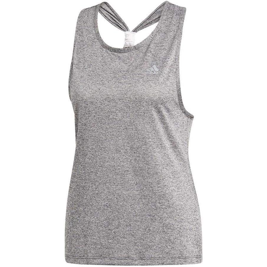 imageadidas Womens Club Tie Tennis TankDark Grey Heather