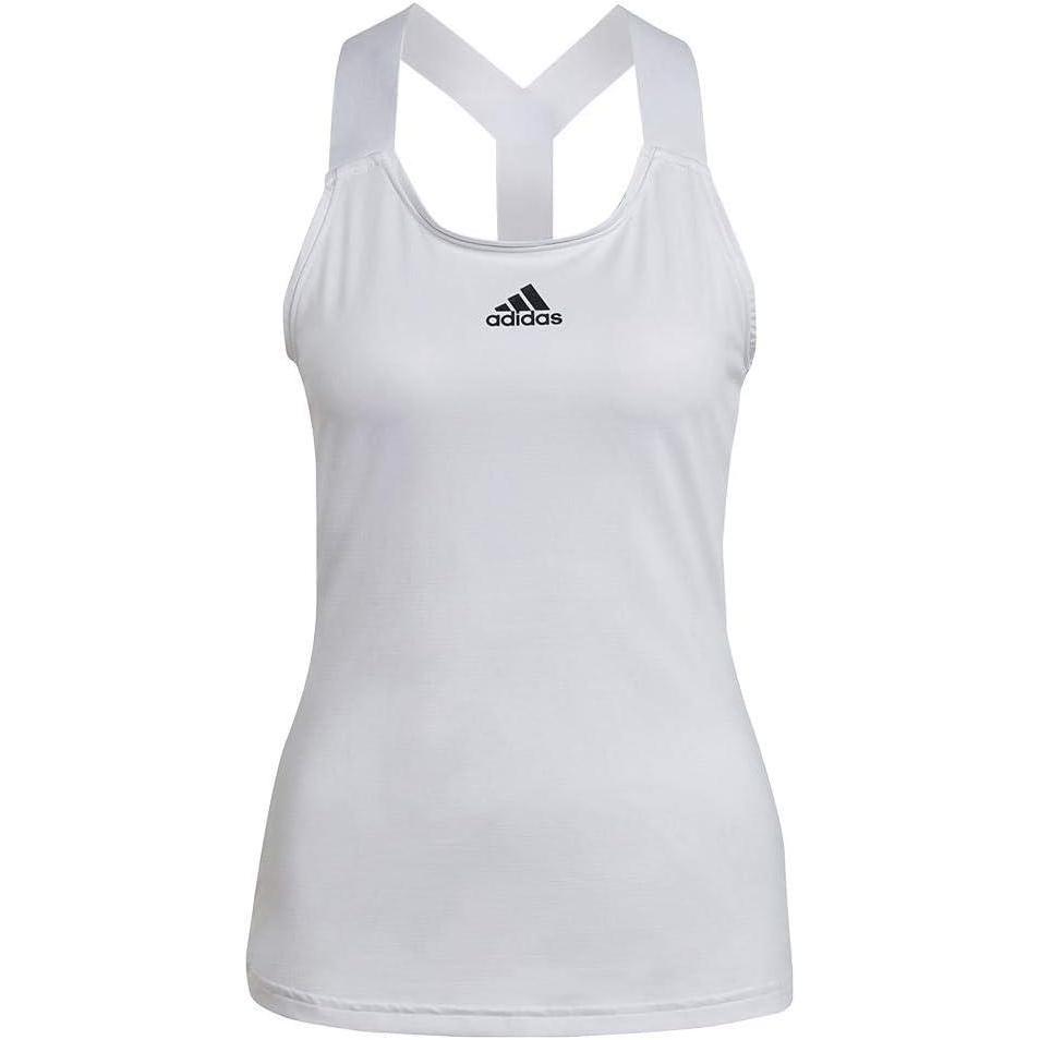 imageadidas Womens Tennis Tank AeroreadyWhiteBlack