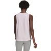 imageAdidas Womens BlackWhite Big Logo Tank Top  MediumClear PinkWhite