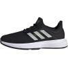 imageadidas Gamecourt Tennis ShoeBlackMatte SilverWhite