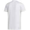 imageadidas Mens Aero 3S Crew Neck Short Sleeve Athletic Training Casual Tops Casual  WhiteWhite