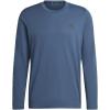 imageadidas Mens Aeroready Designed 2 Move Feelready Sport Long Sleeve TeeCrew NavyBlack