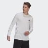 imageadidas Mens Aeroready Designed 2 Move Feelready Sport Long Sleeve TeeWhite