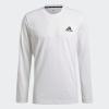 imageadidas Mens Aeroready Designed 2 Move Feelready Sport Long Sleeve TeeWhite