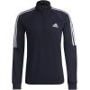 imageadidas Mens Aeroready Sereno Cut 3Stripes Slim 14zip Training TopLegend Ink