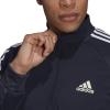 imageadidas Mens Aeroready Sereno Cut 3Stripes Slim 14zip Training TopLegend Ink