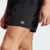 imageadidas Mens Classic 3Stripes Swim ShortsBlack  Lucid Lemon