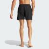 imageadidas Mens Classic 3Stripes Swim ShortsBlack  Lucid Lemon