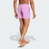 imageadidas Mens Classic 3Stripes Swim ShortsPreloved Purple  Black