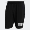 imageadidas Mens Club Tennis 3Stripes ShortsBlackWhite