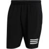 imageadidas Mens Club Tennis 3Stripes ShortsBlackWhite