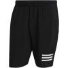 imageadidas Mens Club Tennis 3Stripes ShortsBlackWhite