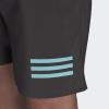 imageadidas Mens Club Tennis 3Stripes ShortsGreyPulse Aqua