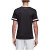 imageadidas Mens Club Tennis 3Stripes TeeCore BlackWhite