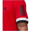 imageadidas Mens Club Tennis 3Stripes TeeScarlet