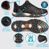 imageadidas Mens Codechaos 22 BOA Spikeless Golf ShoeGrey ThreeImpact OrangePulse Blue