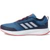 imageadidas Mens Duramo Protect Running ShoeWonder SteelHalo SilverVivid Red
