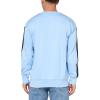 imageadidas Mens Essentials 3Stripes Fleece SweatshirtBlueBlack