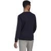 imageadidas Mens Essentials 3Stripes Fleece SweatshirtInkWhite