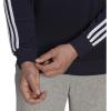 imageadidas Mens Essentials 3Stripes Fleece SweatshirtInkWhite