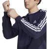 imageadidas Mens Essentials 3Stripes Fleece SweatshirtLegend Ink