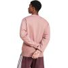 imageadidas Mens Essentials 3Stripes Fleece SweatshirtWarm ClayWhite