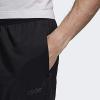 imageadidas Mens Essentials 3Stripes Regular Tricot PantsBlackBlack