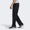 imageadidas Mens Essentials 3Stripes Regular Tricot PantsBlackBlack